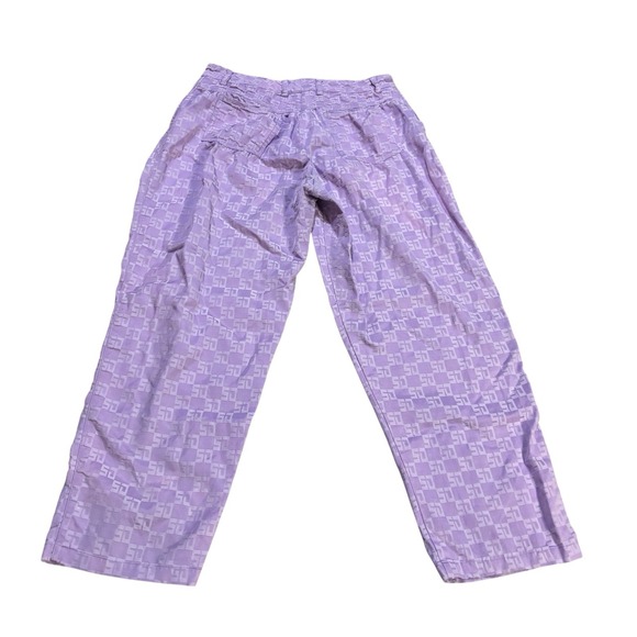 St. John Sport by Marie Gray Lavender Purple Five Pocket Jeans Womens 4 Designer - Picture 10 of 14